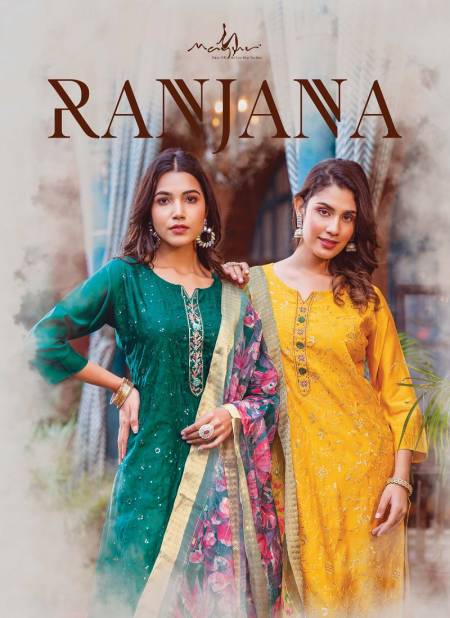 Ranjana By Mayur Kurti With Bottom Dupatta Wholesale Clothing Distributors In India Catalog