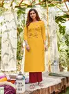Rare Lily Ovi Fancy Ethnic Wear Rayon Designer Kurti Collection