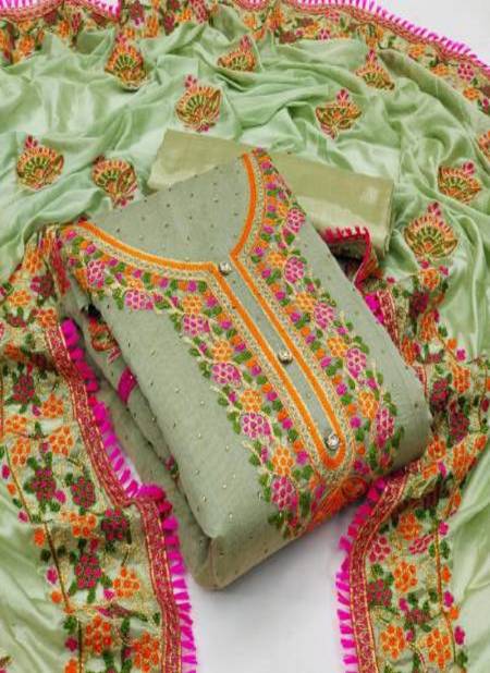 Rasbhari Exclusive Color Set Matching Dress Material Catalog