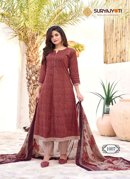 Rashi Vol 1 By Suryajyoti Cotton Printed Readymade Suits Wholesale Shop In Surat Catalog