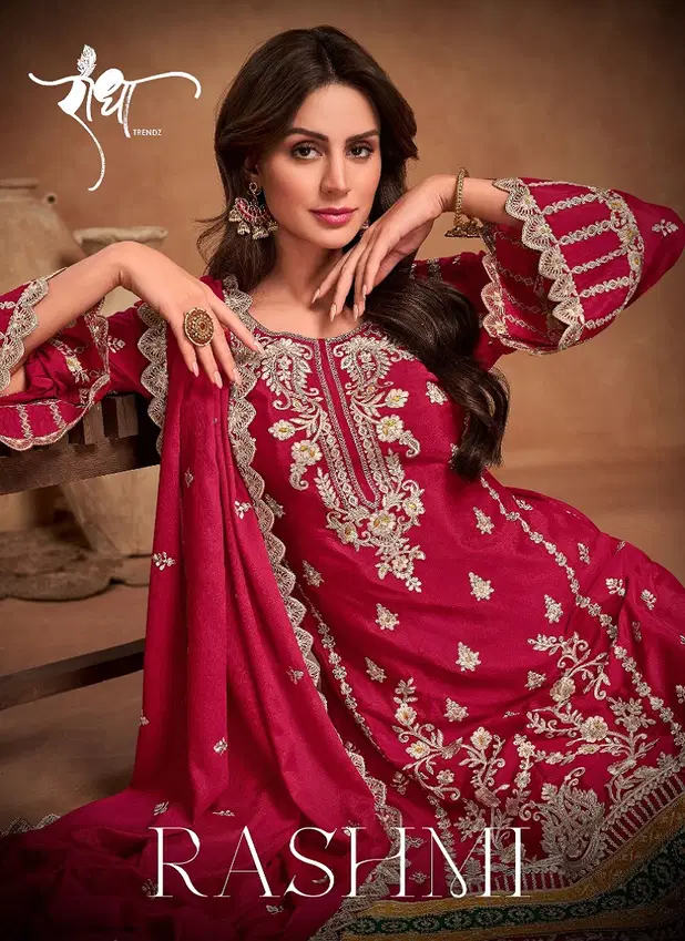 Rashmi Amaya By Radha Trendz Wedding Wear Readymade Suits Wholesale Shop In Surat