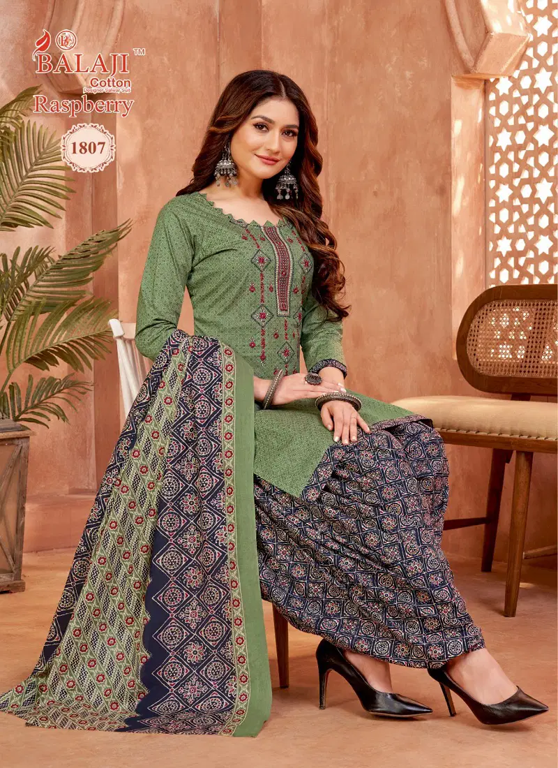 Raspberry Vol 18 By Balaji Cotton Dress Material Suppliers In India Catalog