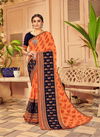 Ratandeep Munch Chiffon Printed Regular Wear Designer Saree Collection