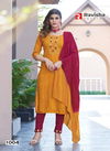 Ravisha Sofia Chinon with lining Designer Kurti With Bottom Dupatta Wholesale Shop In Surat