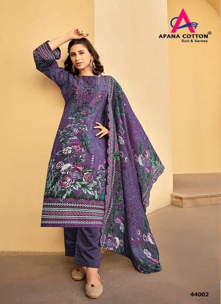 Razia Sultan Vol 44 By Apana Cotton Dress Material Wholesale Market In Surat
 Catalog
