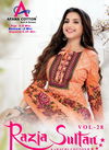 Razia Sultana Vol 28 Latest Designer Printed Pure Cotton Dress Material Collection  