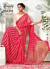 Resham dhaga 40 By Kalpatru Leheriya Printed Georgette Sarees Wholesale Shop In Surat