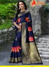Rich Look Party Wear Designer Cotton Silk Saree Collection 