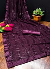 Rim Zim 1 Designer Sequence Soft Georgette Fancy Party Wear Sarees Collection
