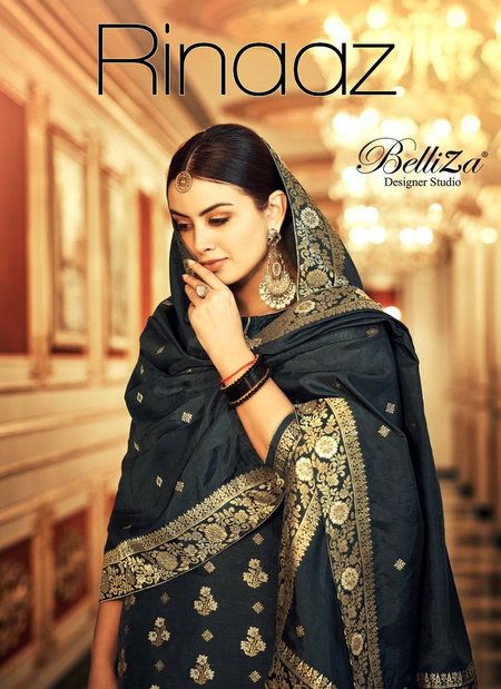 Rinaaz By Belliza Viscose Dola Silk Dress Material Wholesale Shop In Surat