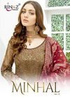 Rinaz Minhal Vol 2 Latest Heavy Designer Pakistani Salwar Suit Collection 