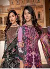 Riwayat By Belliza Viscose Rayon Digital Printed Dress Material Wholesale Price In Surat
