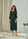 Riya Aylin Fancy Festive Wear Rayon Embroidery Designer Stylish Kurti Collection