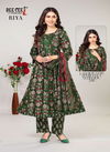 Riya By Dee Cee Cotton Flaired Printed Kurti Bottom With Dupatta Wholesale Market In Surat With Price
