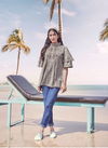 Riya Coaster Western Ethnic Wear Weaving Fancy Top Collection