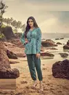 Riya Western 4 Fancy Stylish Wear Cotton Top With Bottom Collection 