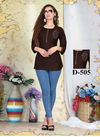 Riyaa Aloka Rayon Regular Wear Fancy Western Top Collection