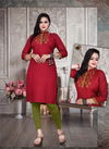 Riyaa Casual Daily Wear Rayon Printed Kurti Collection