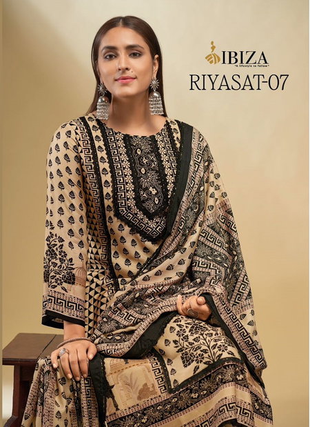 Riyasat Vol 7 By Ibiza Muslin Digital Printed Designer Salwar Kameez Wholesalers In Delhi
