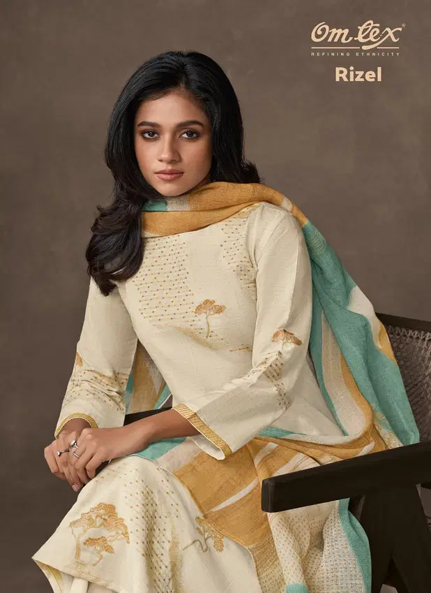 Rizel By Omtex Cotton Silk Desginer Salwar Kameez Wholesale Price In Surat