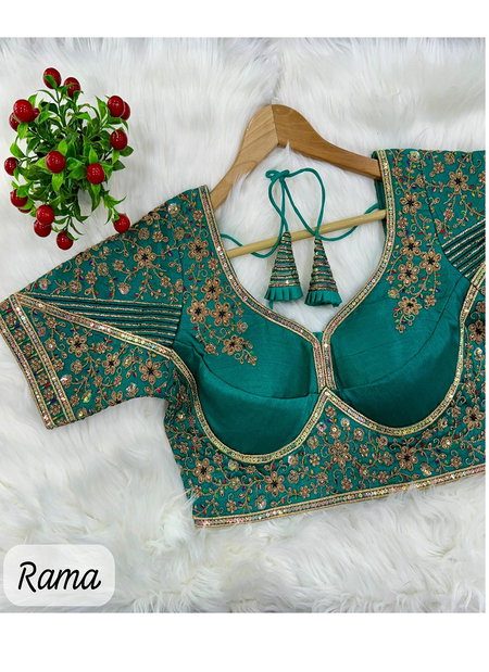 Rk Blouse Bridal Wedding Designer Blouse Wholesale Market In Surat
