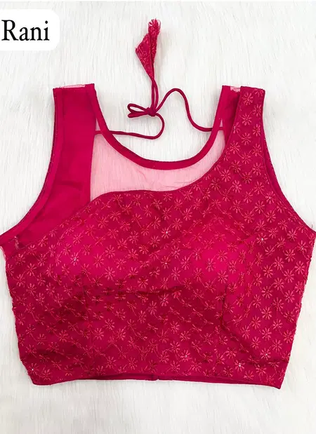 RK Blouse Chikankari Work Party Wear Blouse Wholesalers In Delhi