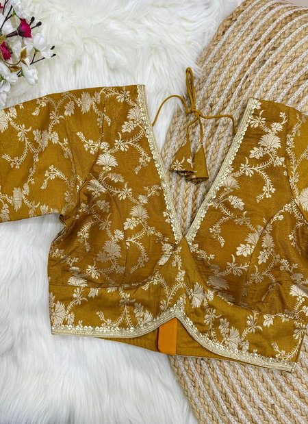 Rk Blouse Designer Banarasi Silk Blouse Wholesalers In Delhi
