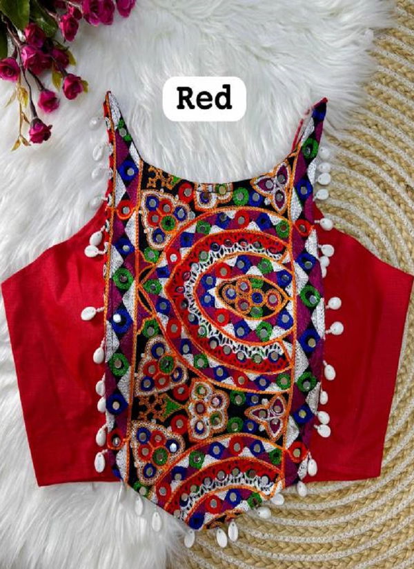 Rk Blouse Magic Cotton Navratri Special Blouse Wholesale Shop In Surat
