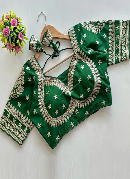 Rk Blouse Royal Jodha Style Bridal Wedding Wear Blouse Wholesale Market In Surat	