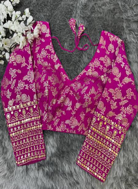 Rk Dola Silk Embroidery Wedding Wear Blouse Wholesale Shop In Surat
