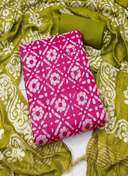 Rnx Batik Print 1 Regular Wear Cotton Printed Designer Dress Material Collection