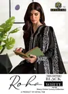 Roha Black And White Vol 8 By Keval Karachi Cotton Printed Dress Material Wholesale
