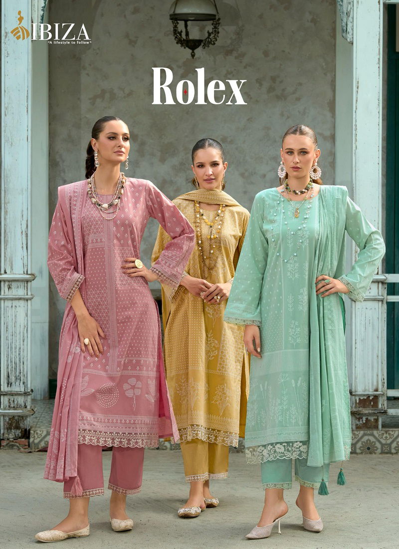 Rolex By Ibiza Camric Cotton Designer Salwar Kameez Wholesale Price In Surat Catalog