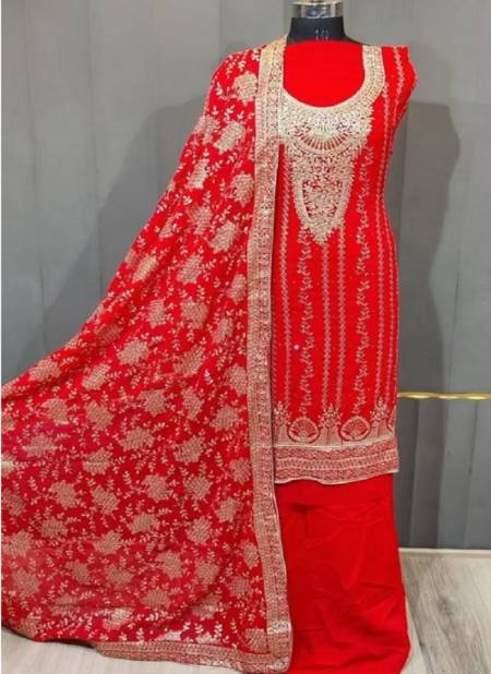 Roli Moli Festive Wear Red Special Wholesale Salwar Suit Collection Catalog