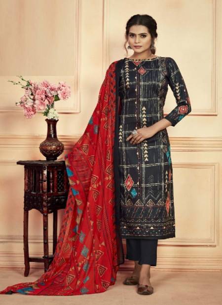 Romani Kalki Fancy Designer Ethnic Wear Jam Cotton Printed Dress Material Collection Catalog
