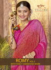 Romy Vol 5 By Vallabhi Printed Georgette Sarees Wholesale Shop In Surat