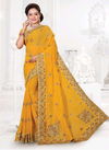 Ronisha Bijuri latest Heavy Wedding Wear Georgette Fancy Saree Collection