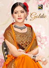 Ronisha Goldie Latest Designer Embroidery Work Blouse With Party Wear Silk Saree Collection 