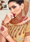 Ronisha Jhumki Fancy Designer Festive Wear Vichitra Silk Sarees Collection
