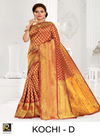 Ronisha Kochi Exclusive Silk With Pure Jari Festive Wear Designer Saree Collection
