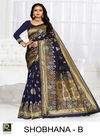 Ronisha Shobhana Latest Fancy Designer Silk Fancy Casual Festive Wear Saree Collection
