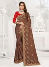Ronisha Wishi New Designer Exclusive Wear Embroidery Saree Collection