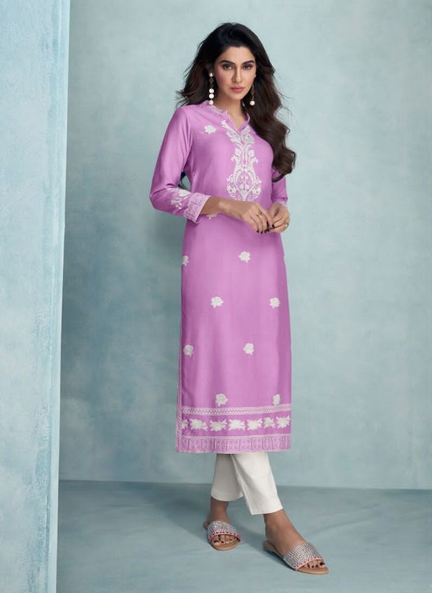 Rooh Vol 6 Vamika NX Fancy Wear Rayon Wholesale Designer Kurti Catalog