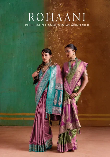 Roohani By Rajtex Pure Satin Occasion Wear Bulk Saree Orders In India
