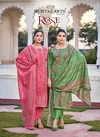 Rose By Mumtaz Arts Jam Satin Printed Salwar Kameez Suppliers In India