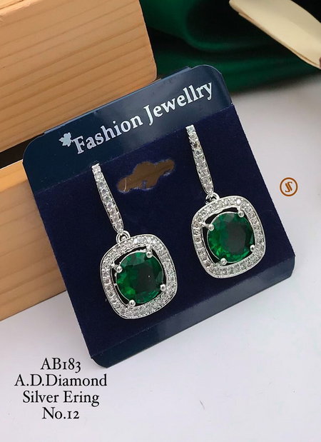 Rose Gold 183 AD Diamond Earrings
