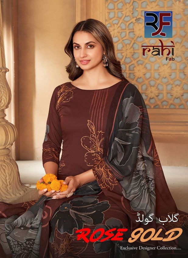 Rose Gold Vol 1 By Rahi Fab Cotton Cambric Dress Material Suppliers In India