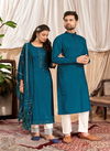 Royal Couple 10 New Stylish Festive Wear Designer Couple Kurta Collection