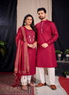 Royal Couple 9 New Stylish Party Wear Designer Couple Kurta Collection