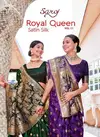 Royal Queen Vol 11 By Saroj Designer Soft Satin Silk Sarees Wholesale Online
